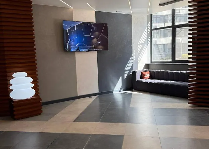 атмосфера, 11 этаж, в стиле капучино Daire *